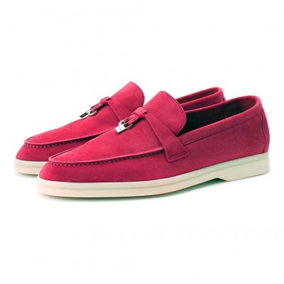 Замшевые лоферы Summer Charms Walk фуксия