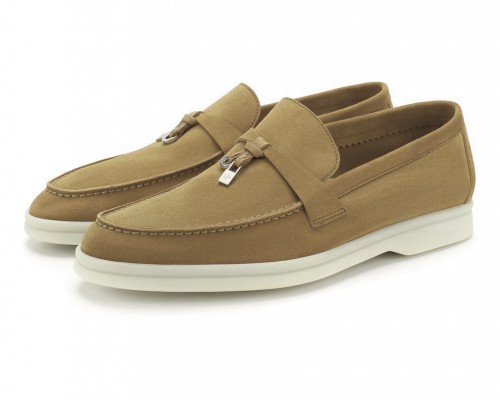 Замшевые лоферы Summer Charms Walk хаки