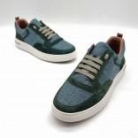 Комбинированные кроссовки Loro Piana Newport - Green