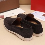 Мужские лоферы Loro Piana Summer Walk - Brown