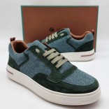 Комбинированные кроссовки Loro Piana Newport - Green