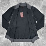 Кофта на молнии Loro Piana logo-embroidered - Black
