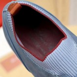 Замшевые кроссовки Loro Piana Soho Walk - Blue