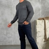 Мужской серый джемпер Loro Piana