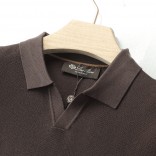 Мужское поло Loro Piana premium - Brown
