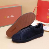 Мужские замшевые кроссовки Loro Piana