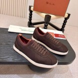 Мужские кроссовки Loro Piana Soho 2.0 Walk - Brown