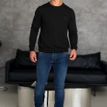 Мужской чёрный джемпер Loro Piana Мужской чёрный джемпер Loro Piana