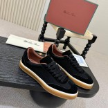 Мужские кроссовки Loro Piana Tennis Walk - Black