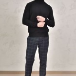 Мужская водолазка Loro Piana Premium - Black