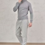 Мужская водолазка Loro Piana Premium - Light Gray Мужская водолазка Loro Piana Premium - Light Gray