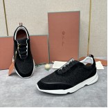 Мужские кроссовки Loro Piana 360 Lp Flexy Walk - Black