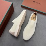 Мужские текстильные лоферы Loro Piana