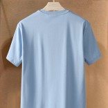 Мужская футболка Loro Piana Premium - Light Blue