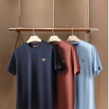 Мужская футболка Loro Piana Premium - Brick Red