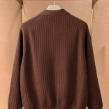 Мужской свитер Loro Piana premium - Brown