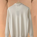 Поло с длинным рукавом Loro Piana premium - Beige