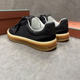 Мужские кроссовки Loro Piana Tennis Walk - Black