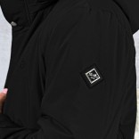 Парка чёрного цвета Loro Piana logo-patch