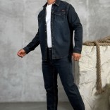 Мужские джинсы Loro Piana тёмно-синего цвета