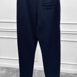 Спортивные штаны Loro Piana logo-embroidered - Navy