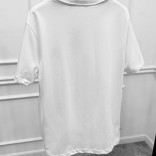 Футболка белого цвета Loro Piana logo-embroidered