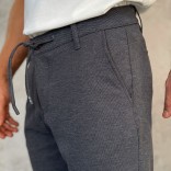 Мужские шорты Loro Piana серого цвета