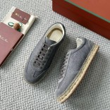 Мужские кроссовки Loro Piana Sea Tennis Walk - Grey