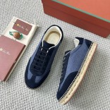 Мужские кроссовки Loro Piana Sea Tennis Walk - Navy