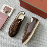 Мужские кроссовки Loro Piana Sea Tennis Walk - Brown