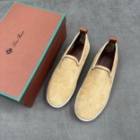 Мужские лоферы Loro Piana Venice Walk - Beige
