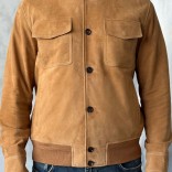 Мужская бежевая куртка Loro Piana Premium