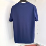 Мужская синяя футболка Loro Piana