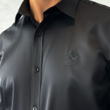 Мужская чёрная рубашка Loro Piana