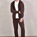 Спортивный костюм Loro Piana Premium signature logo - Brown