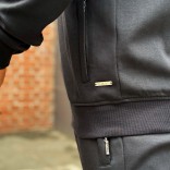 Кофта на молнии Loro Piana logo-embroidered - Black