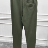 Спортивные штаны Loro Piana logo-embroidered - Green