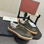 Мужские кроссовки Loro Piana Tennis Walk - Green