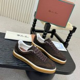 Мужские кроссовки Loro Piana Tennis Walk - Brown