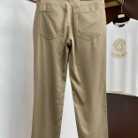 Джинсы бежевого цвета Loro Piana Premium