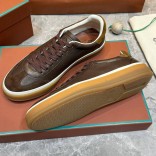 Мужские кроссовки Loro Piana Tennis Walk - Brown