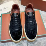 Мужские замшевые кроссовки Loro Piana Tennis Walk