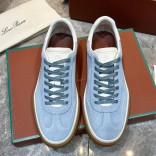 Мужские замшевые кроссовки Loro Piana Tennis Walk