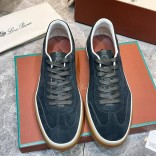 Мужские замшевые кроссовки Loro Piana Tennis Walk Мужские замшевые кроссовки Loro Piana Tennis Walk