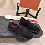 Мужские кроссовки Loro Piana Soho 2.0 Walk - Black