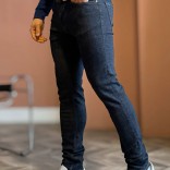 Тёмно-синие джинсы Loro Piana