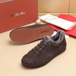 Зимние кроссовки с мехом Loro Piana