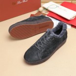 Зимние кроссовки с мехом Loro Piana