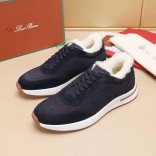 Кроссовки с мехом Loro Piana Week End Walk Evo