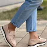 Женские замшевые лоферы Loro Piana